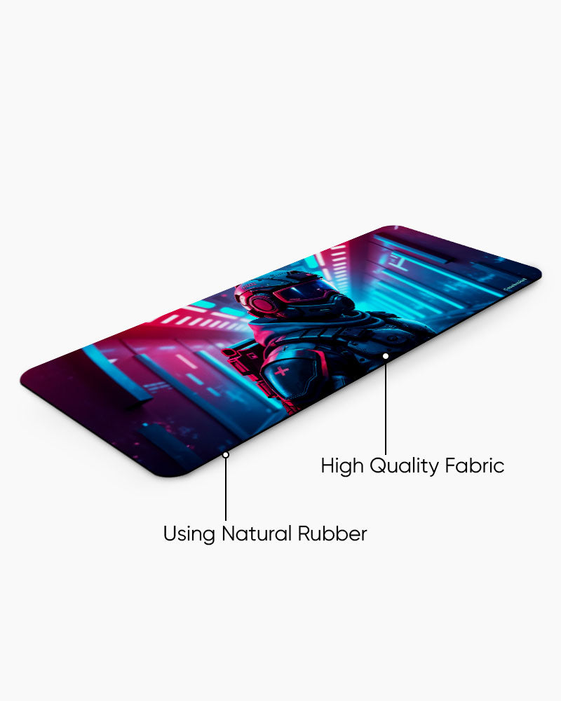 Quantum Soldier Print Desk Mat