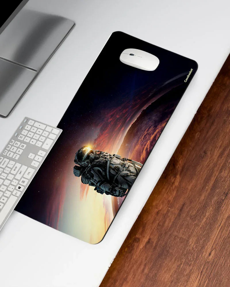 Cosmic Explorer Print Desk Mat
