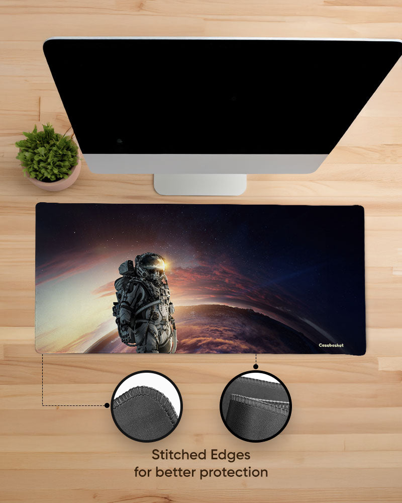 Cosmic Explorer Print Desk Mat