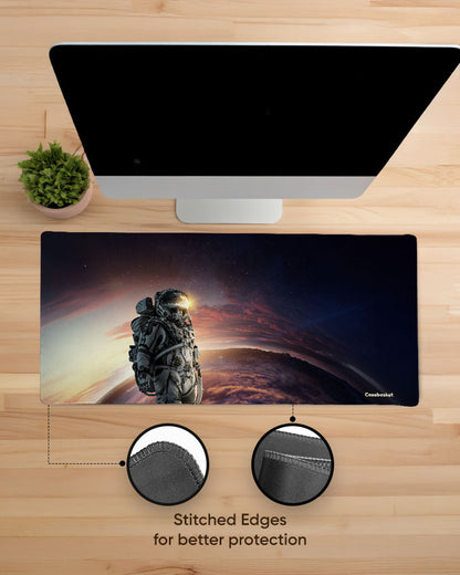Cosmic Explorer Print Desk Mat
