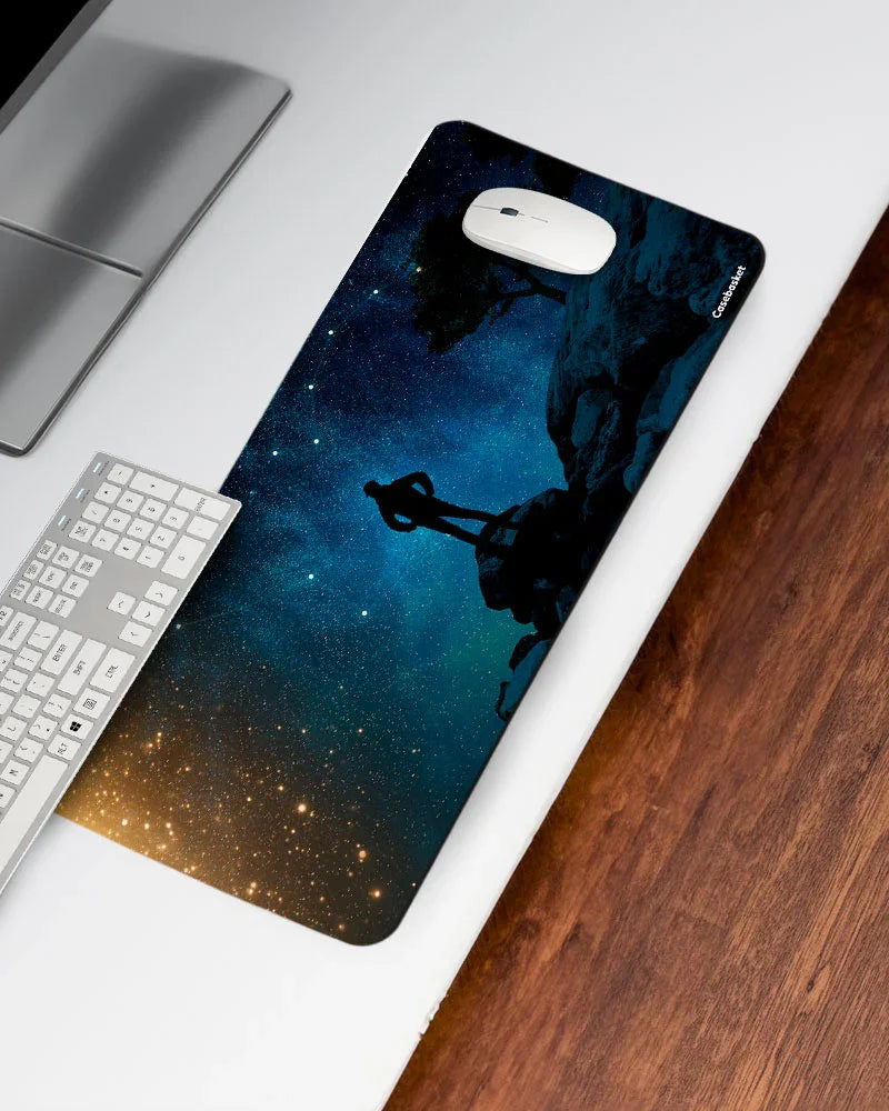 Stellar Silence Print Desk Mat