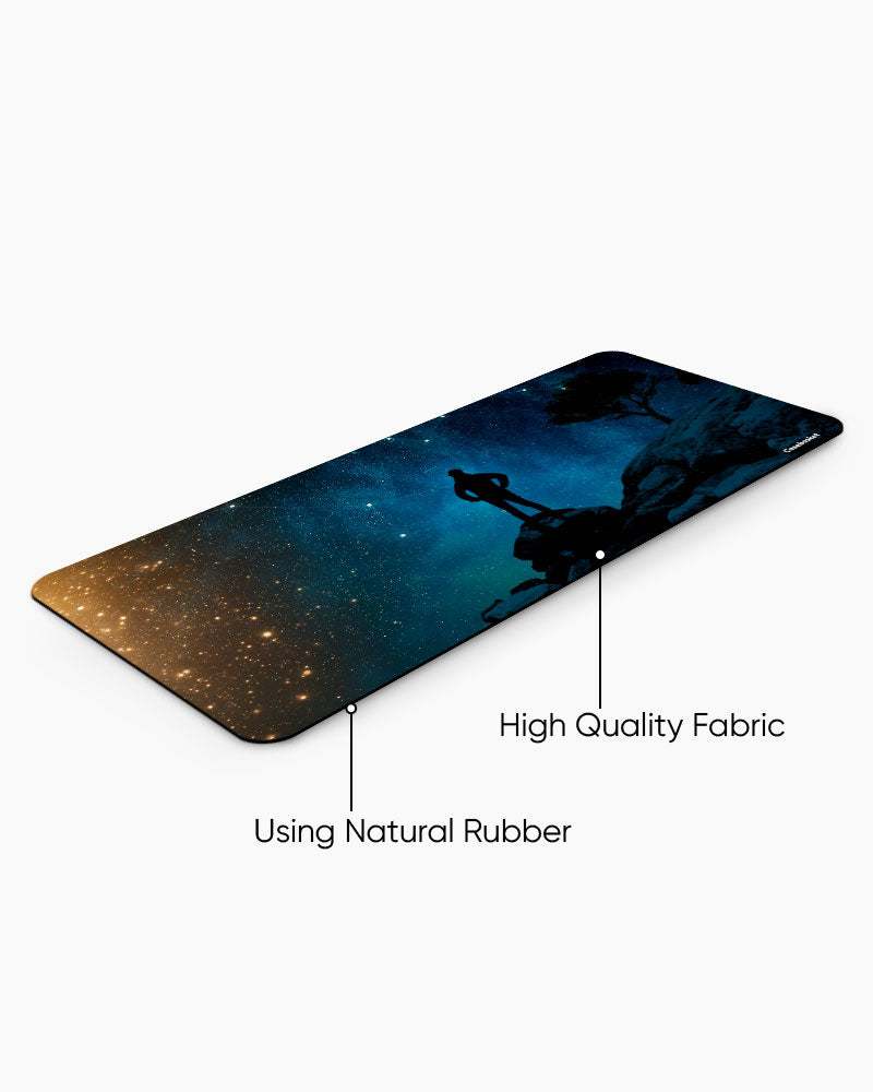 Stellar Silence Print Desk Mat