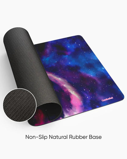Nebula Spiral Print Desk Mat