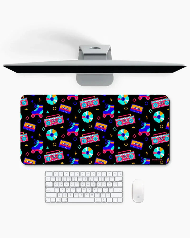 Groove Graffiti Print Desk Mat