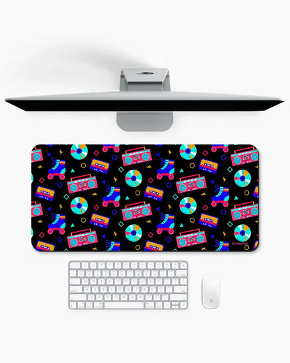 Groove Graffiti Print Desk Mat