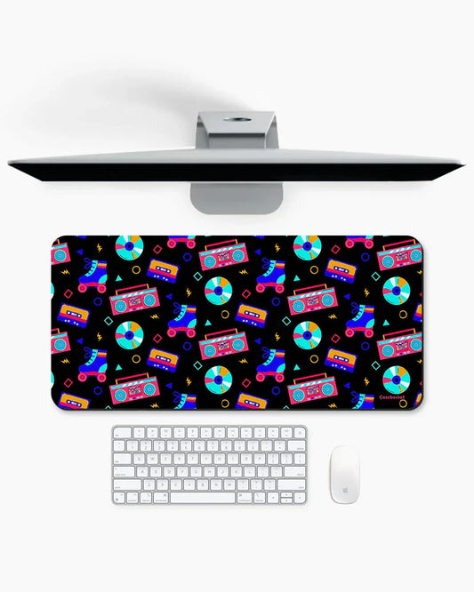 Groove Graffiti Print Desk Mat