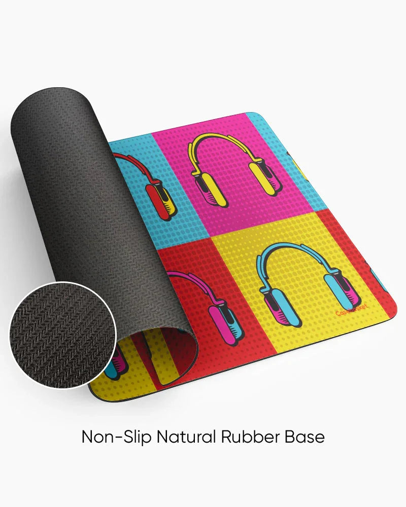 Vibescape Print Desk Mat