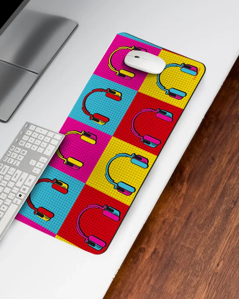 Vibescape Print Desk Mat