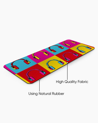 Vibescape Print Desk Mat