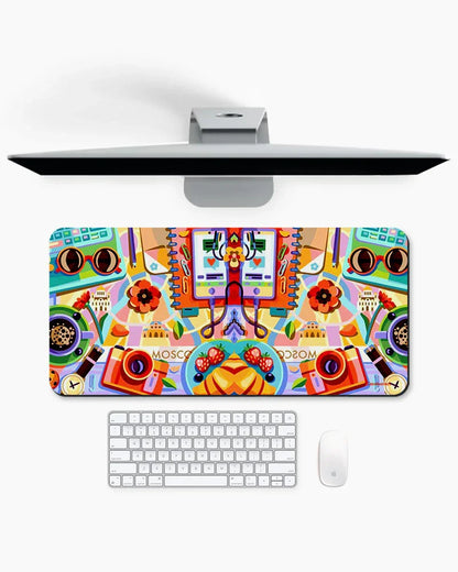 Carnival Pop Print Desk Mat