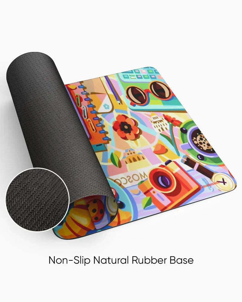 Carnival Pop Print Desk Mat