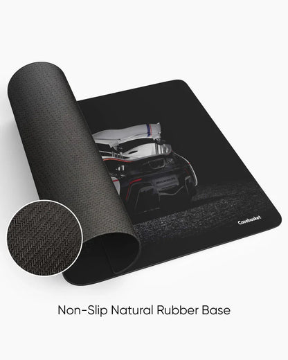 Monochrome Apex Print Desk Mat