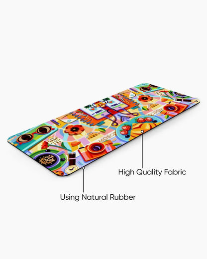 Carnival Pop Print Desk Mat