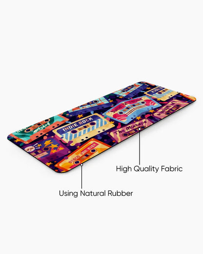 The Mixtape Print Desk Mat