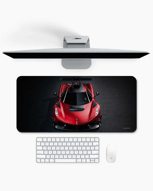 Scarlet Elite Print Desk Mat