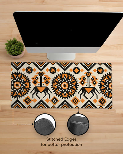 Tribal Mirage Print Desk Mat