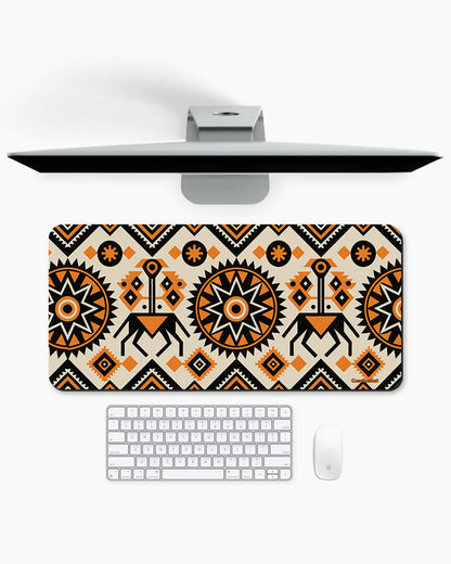 Tribal Mirage Print Desk Mat