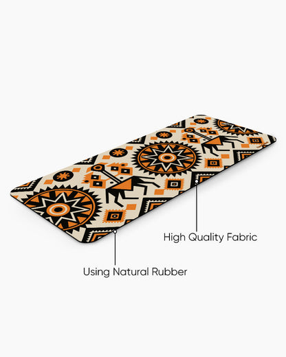 Tribal Mirage Print Desk Mat