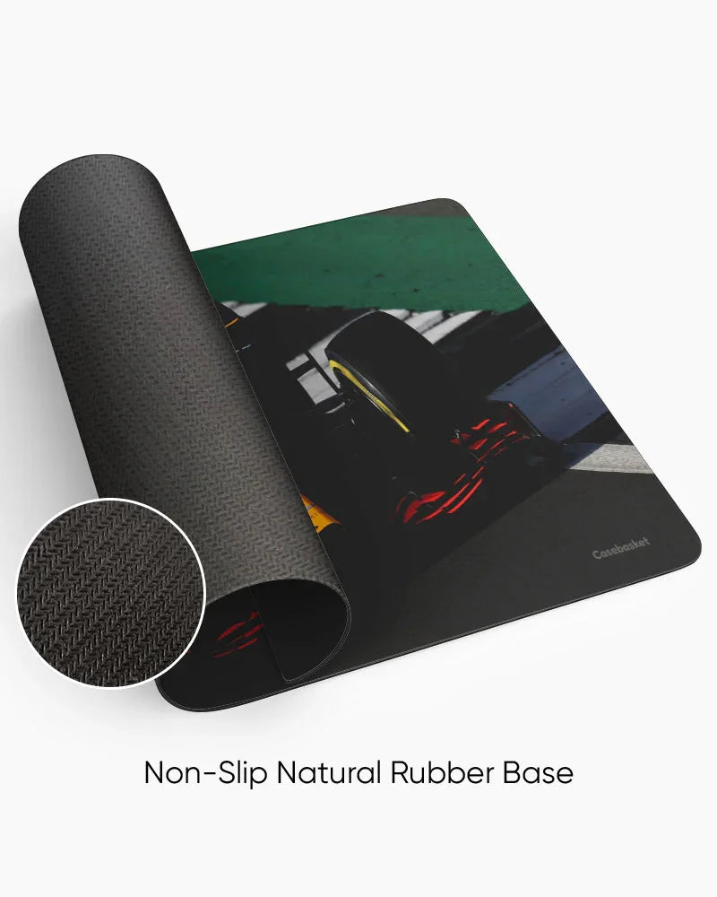 Track Dominance Print Desk Mat