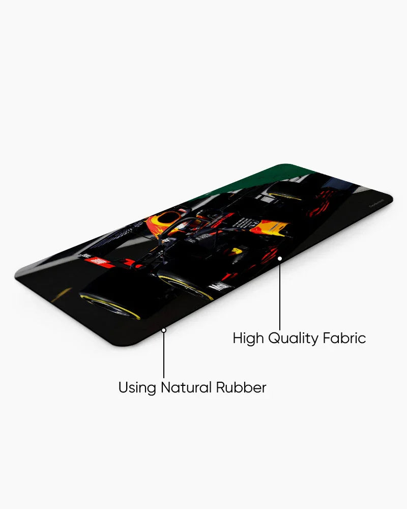 Track Dominance Print Desk Mat