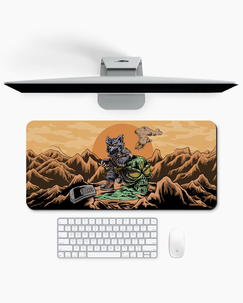 WarriorÃ¢â‚¬â„¢s Spirit Print Desk Mat