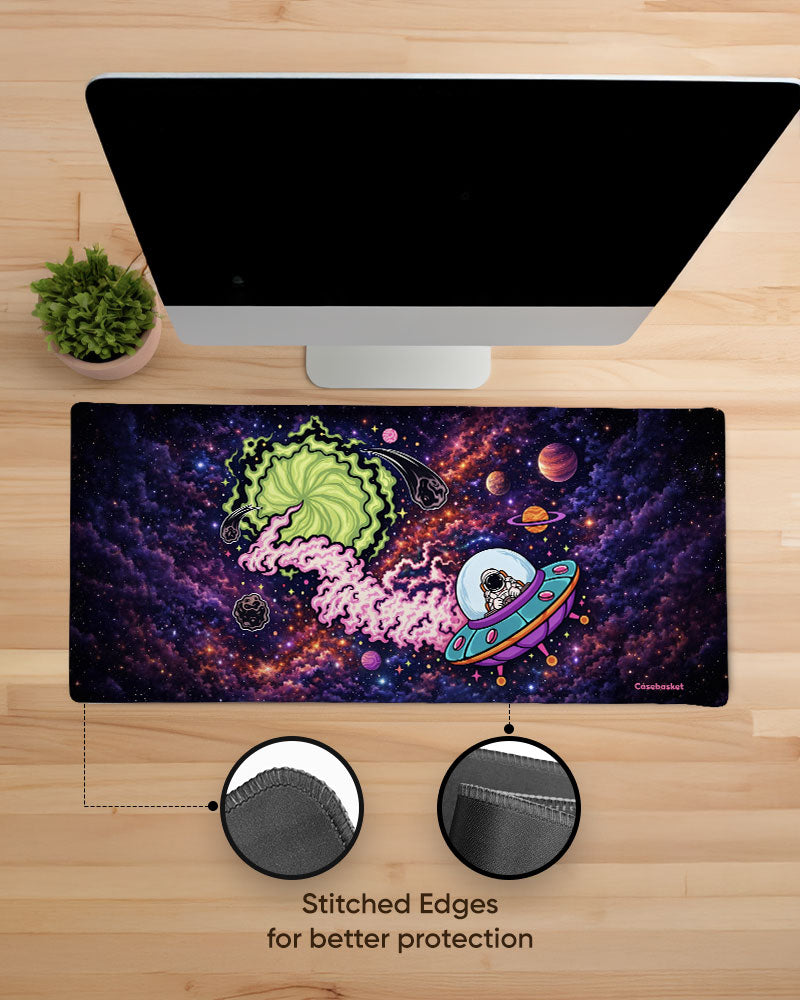 Galaxy Drift Desk Mat