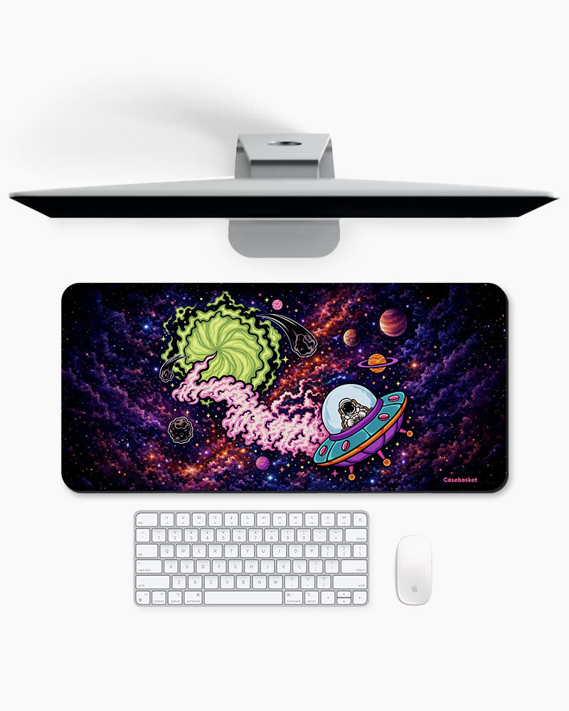 Galaxy Drift Desk Mat