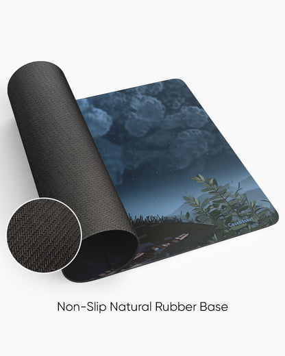 Moonlit Drive Print Desk Mat