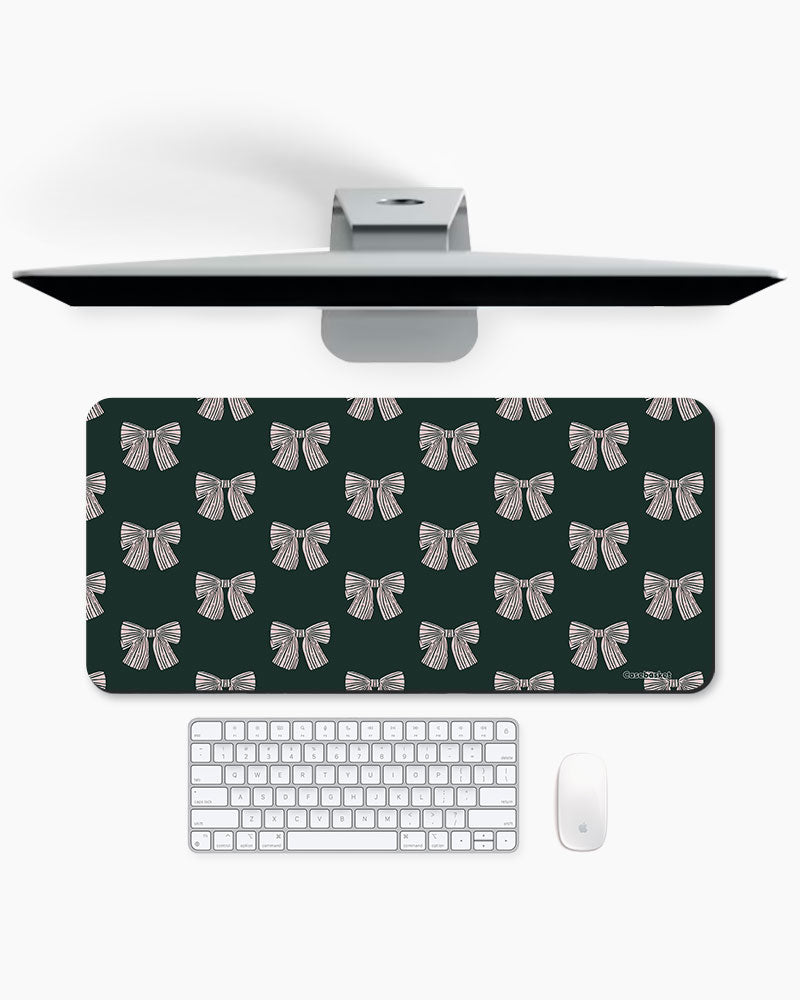 Pretty Bows Print Desk Mat
