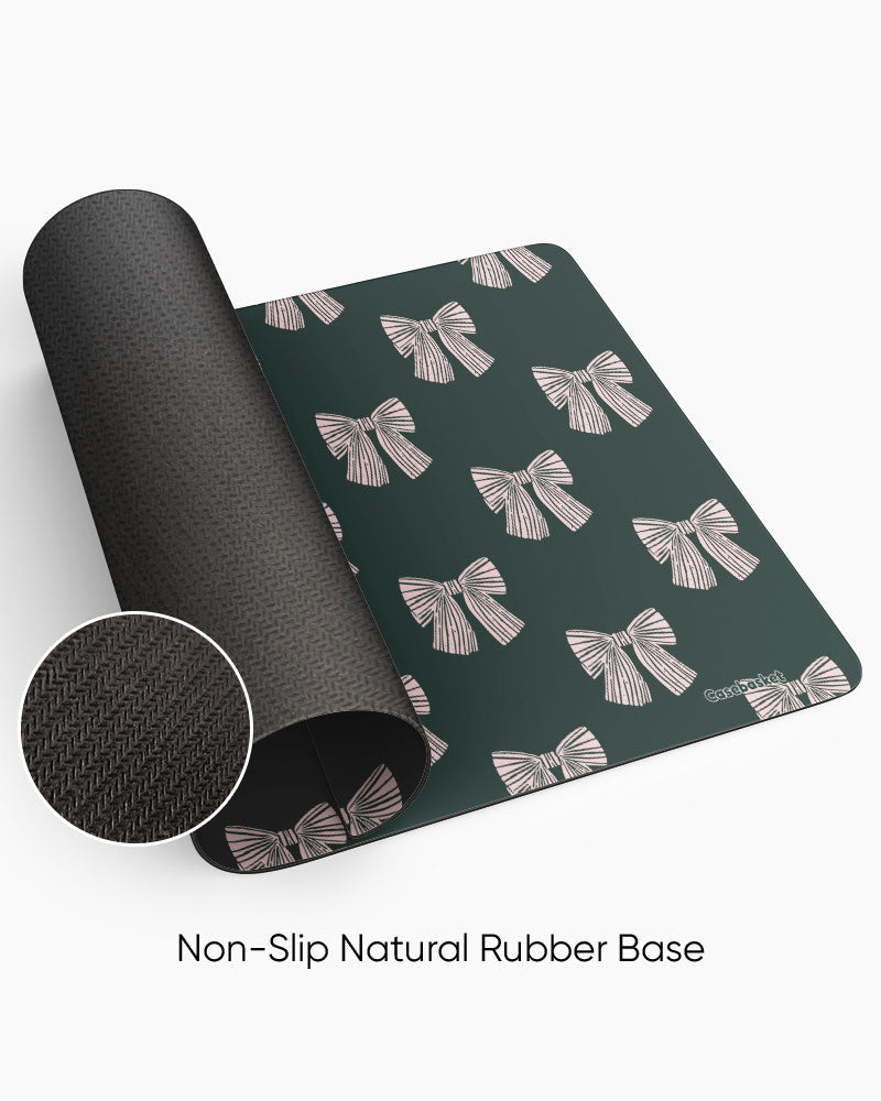 Pretty Bows Print Desk Mat