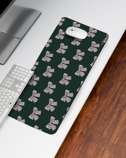 Pretty Bows Print Desk Mat