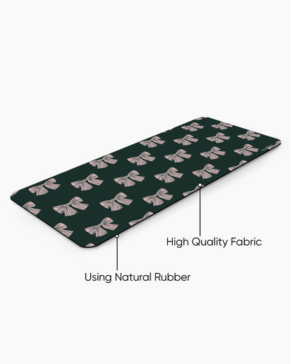 Pretty Bows Print Desk Mat