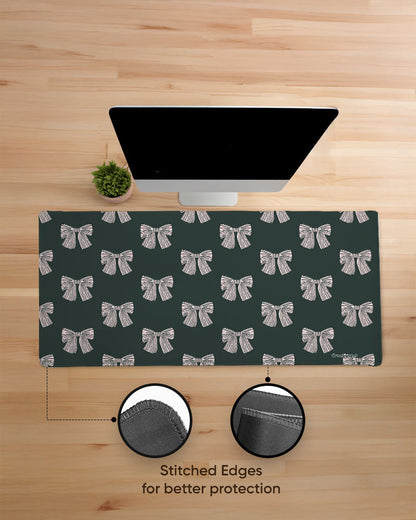 Pretty Bows Print Desk Mat