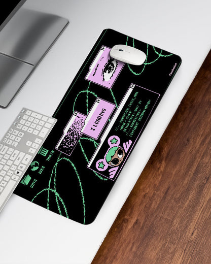 Pixel Crush Print Desk Mat