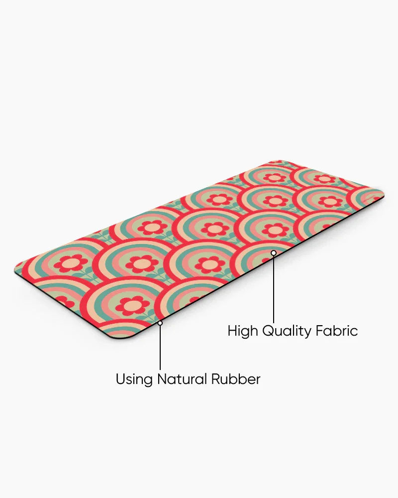 Rosy Canvas Print Desk Mat