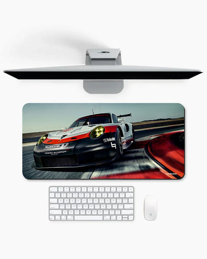 Racing Pulse Print Desk Mat
