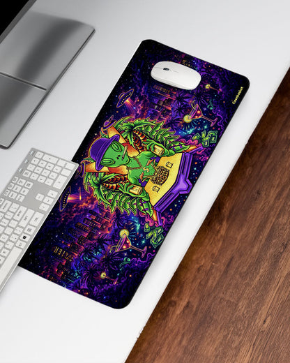 UFO Party Print Desk Mat