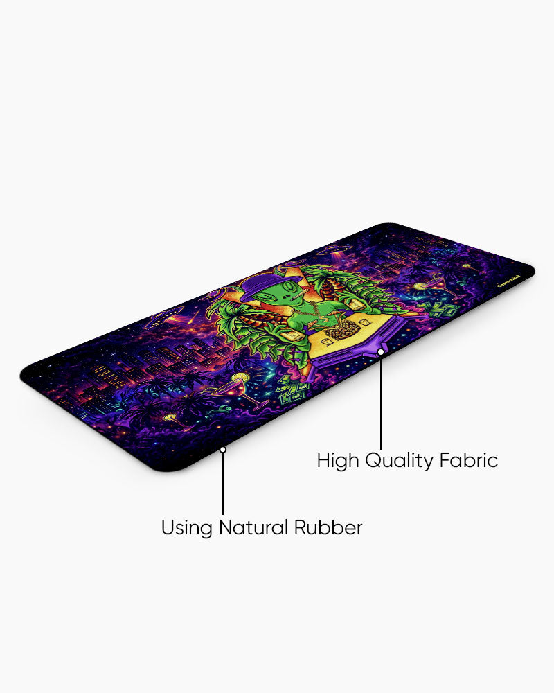 UFO Party Print Desk Mat