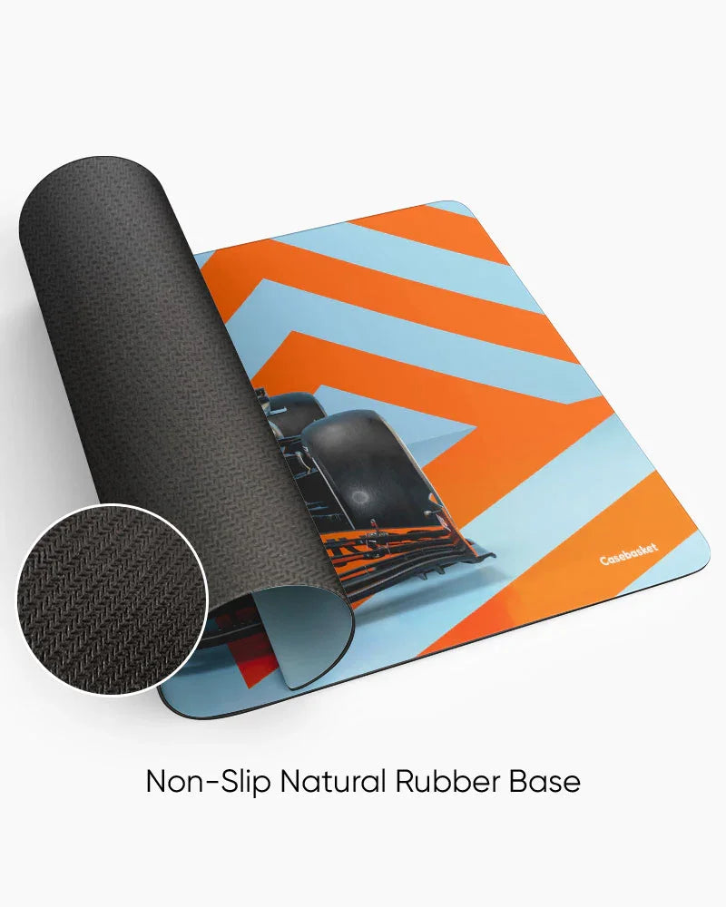 Dynamic Lines Print Desk Mat