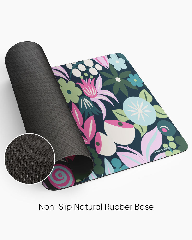 Garden Groove Print Desk Mat