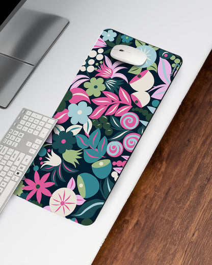 Garden Groove Print Desk Mat