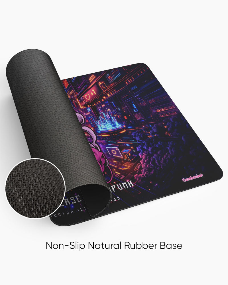 Pixel Warrior Print Desk Mat