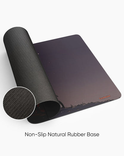 Moon Rider Print Desk Mat