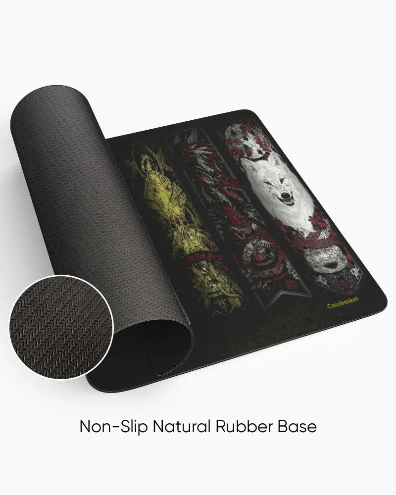 Blood Banners Print Desk Mat