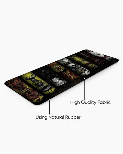 Blood Banners Print Desk Mat
