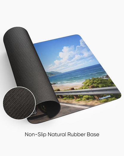Island Highway Print Desk Mat