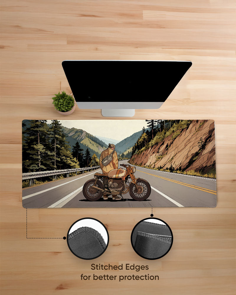 Forest Highway Print Desk Mat