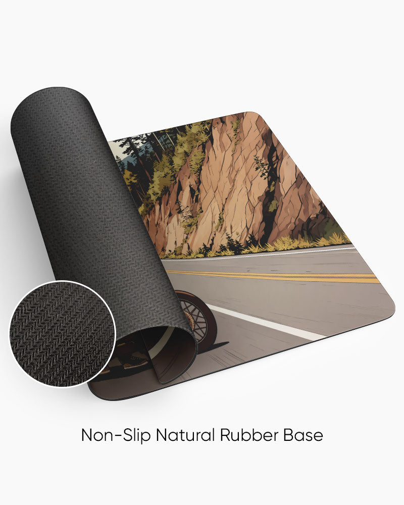 Forest Highway Print Desk Mat