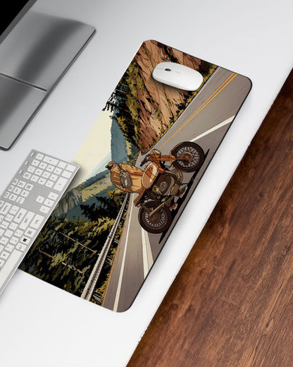 Forest Highway Print Desk Mat