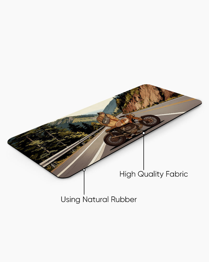 Forest Highway Print Desk Mat
